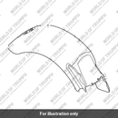 Rear Mudguard Assy (T2305628-DB)