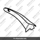 Cover, Mudguard Rear, LH (T2306014)