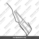 Upper Rad Cowl, LH, Pntd (T2306637-PR)