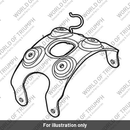 Bracket, Front Mudguard (T2306965)