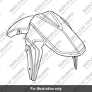Mudguard, Front (T2307155-LI)