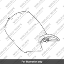 Rider Seat Assy, Low, Heated (T2307278)
