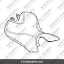 Rubber Foot Seat, 6mm (T2307358)
