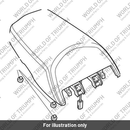 Rubber Foot, Seat Base (T2307367)