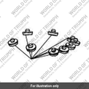 Rubber Foot, Seat (T2307371)