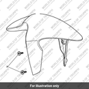 Front Mudguard (T2307562-NF)