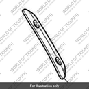 Flyscreen Finisher, Brushed, LH (T2307993)