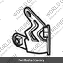 Bracket, Sumpguard, Front, RHS (T2308004)