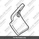 Pad, Foam, LH, Upper (T2308563)