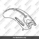 Rear Mudguard, Phantom Black (T2308717-PR)