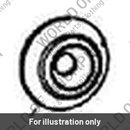 Spacer, Csk, S/S (T2309009)