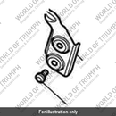 Bracket, Rad Cowl, RH (T2309122)