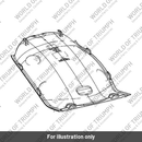 Undertray, Mldg, Machined (T2309199)