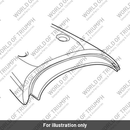 Frame Cowl, Solo Seat (T2309204-PG)