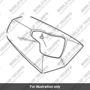 Seat Cowl, Painted (T2309598-MS)