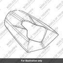 Seat Cowl, Painted (T2309598-PR)