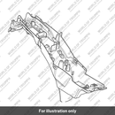 Mudguard Tray, Moulding (T2309621)