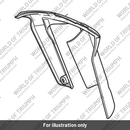 Front Mudguard Bracket, LH, Pntd (T2309709-PJ)