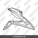 Number Plate Hanger, LHS (T2309873)
