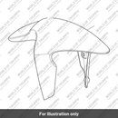 Front Mudguard, Carbon (T2310042)