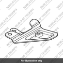 Bracket, Sumpguard Moulding (T2310059)