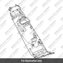 Mudguard Tray Mldg, Base (T2310083)