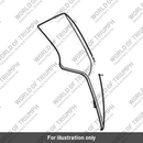 Tank Panel, End Mldg, LH (T2310116)