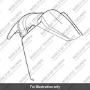 Lower Front Mudguard (T2310164)