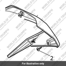 Side Panel, LHS, Carbon Fibre (T2310211)