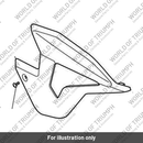 Rad Panel, RH, Rally, Crystal White (T2310275-NW)