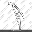 Front Mudguard, LH, Matt Sapphire (T2310433-QC)