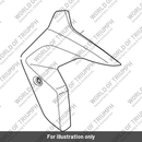 Front Mudguard, RH, Matt Sapphire (T2310434-QC)