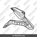 Number Plate Hanger, LHS (T2310452)