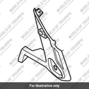 Number Plate Hanger, RHS (T2310453)