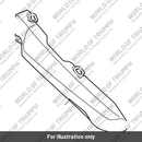 Rear Panel, RH, Silver Ice (T2310613-MP)