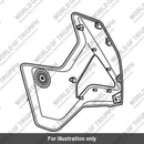 Rad Panel, LH, GT, Matt Jet Black (T2310679-PS)