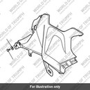Tank Panel, RH, GT, Ash Grey (T2310813-LM)