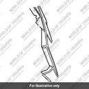 Decal, High Mudguard, LH (T2310912)