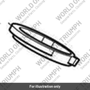 Clip, Upper Tube, Oil Filter (T2310992)