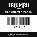 Front Mudguard, LH (T2311007) barcode