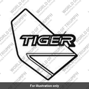 Decal, Rad Panel, LH, GT, Light Grey (T2311364)