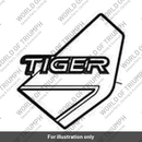 Decal, Rad Panel, RH, GT, Light Grey (T2311366)