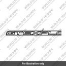 Decal, Tank panel, Gtex Word, Graphite (T2311389)