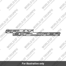 Decal, Tank Panel, Rlex Word, Graphite (T2311392)