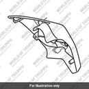 Cockpit Finish, Pntd, Spares, LH, Matt Black (T2311429-PS)