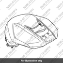 Upper Fuel Tank Panel, Silver Ice (T2311490-MP)