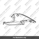 Tank Panel, LH, Carbon Black (T2311561-PI)