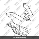 Decal, Beak, LH, Rally Aragon (T2311595)