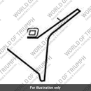 Decal, Rad, RH, 900, Phantom Black (T2311689)