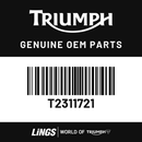 Seat, Pillion, Heated (T2311721) barcode